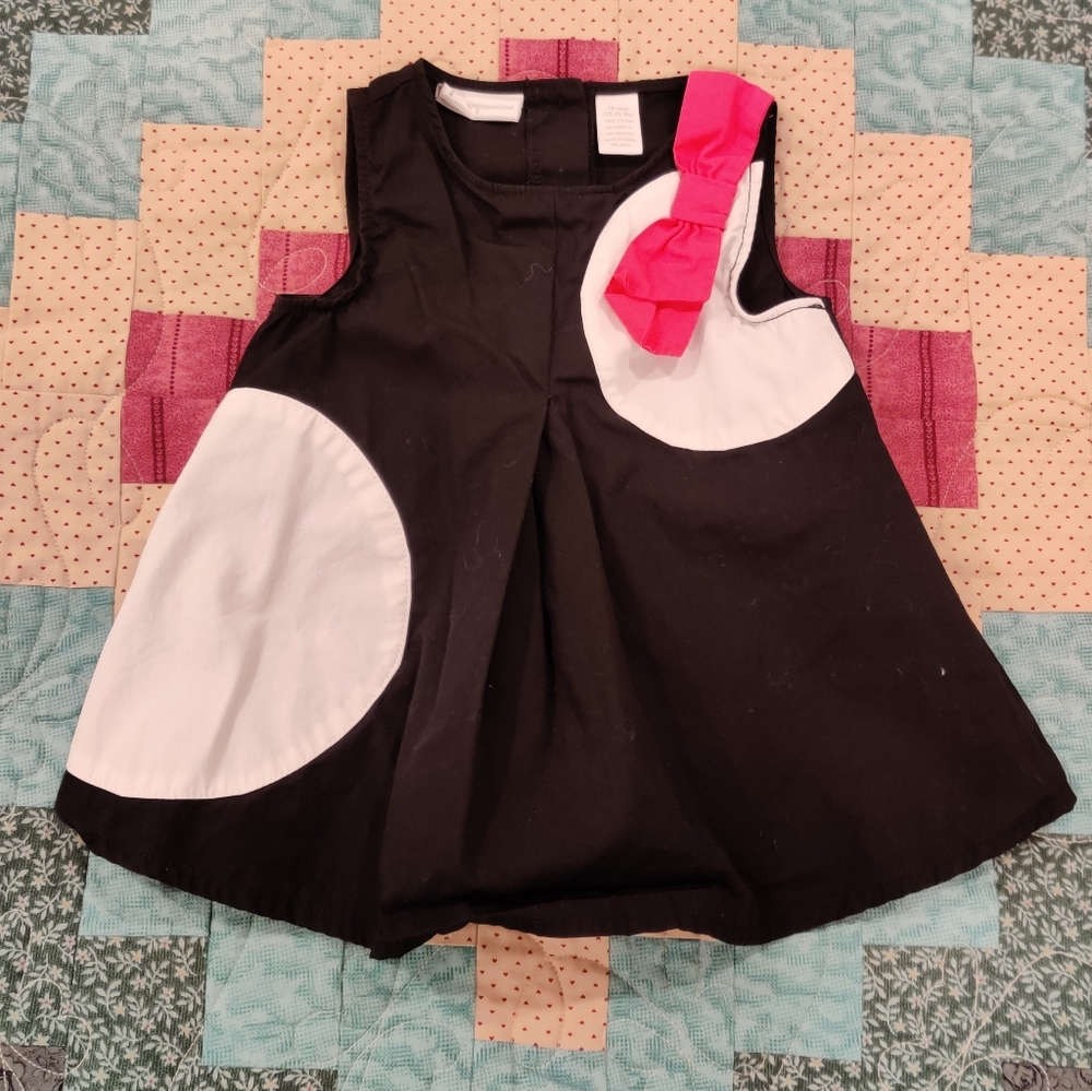 Dot Dress with Bow